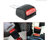 Universal Fit Seat Belt Buckle Clips Safety Upgrade (2 Pcs, Black)